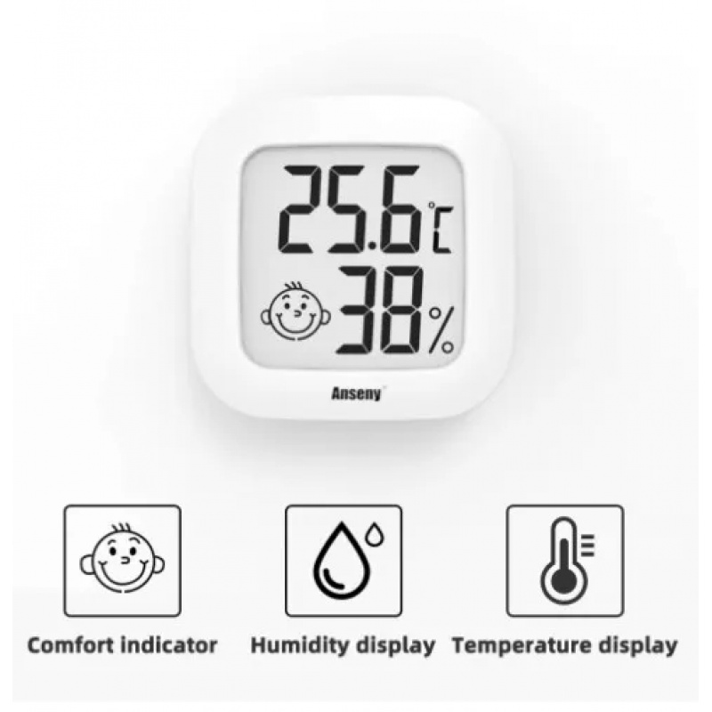 LCD Digital Thermometer Hygrom – обзор и цена Smart Home Room