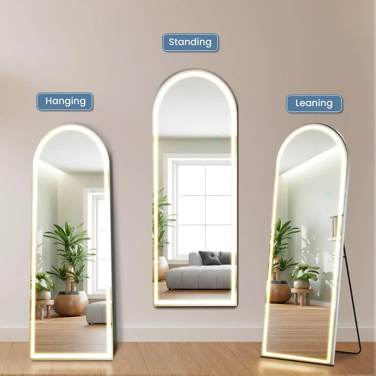 Full Body Wall Mirror with LED – обзор и цена Smart Home Retrofit