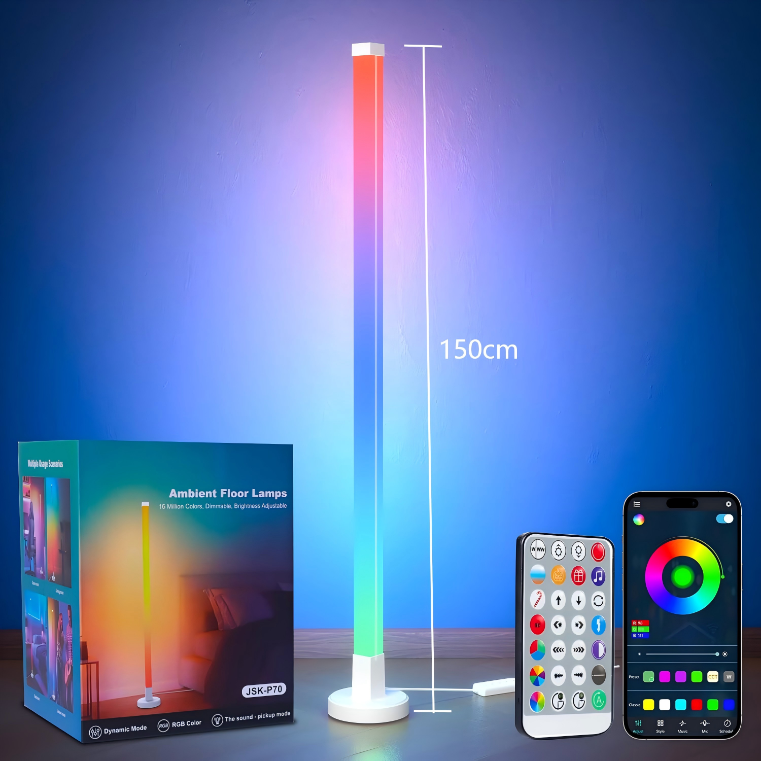 Corner Floor Lamp Smart RGB Co – обзор и цена Smart Bulb