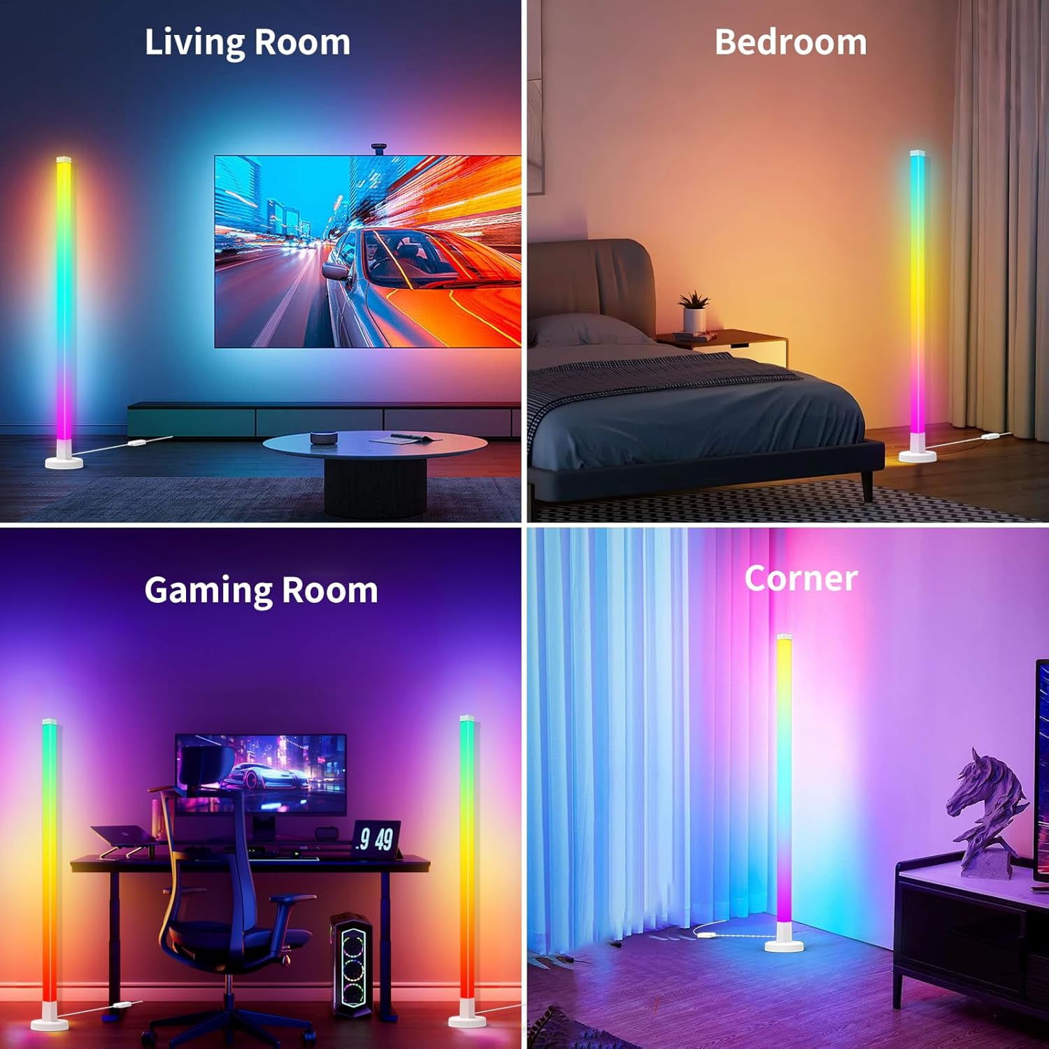Corner Floor Lamp Smart RGB Co – обзор и цена Smart Bulb