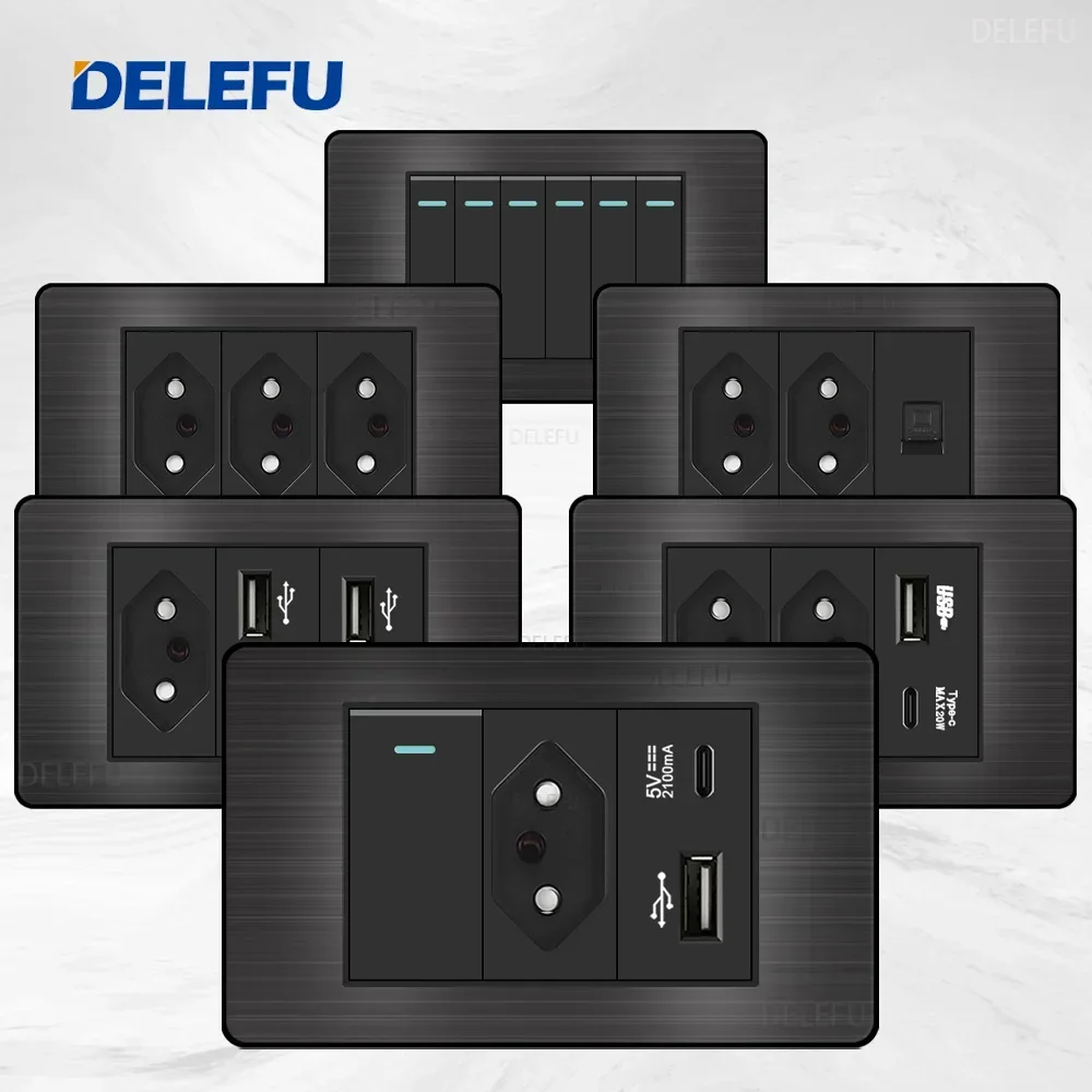 DELEFU- Stainless steel black  – обзор и цена Smart Home News