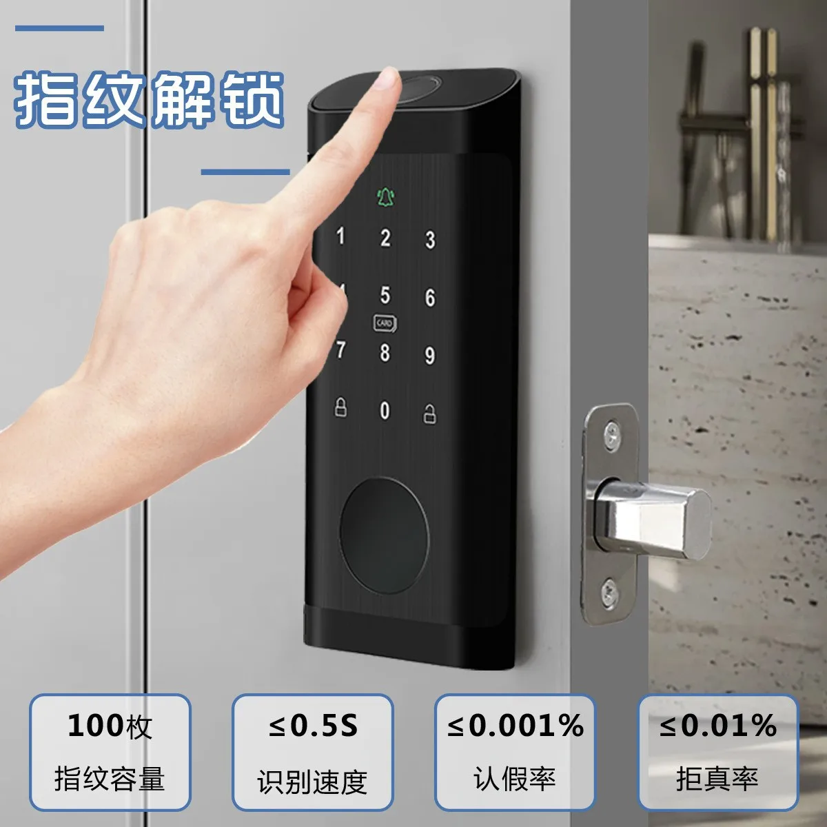 Fingerprint Lock Waterproof Tu – обзор и цена Smart Home Lock