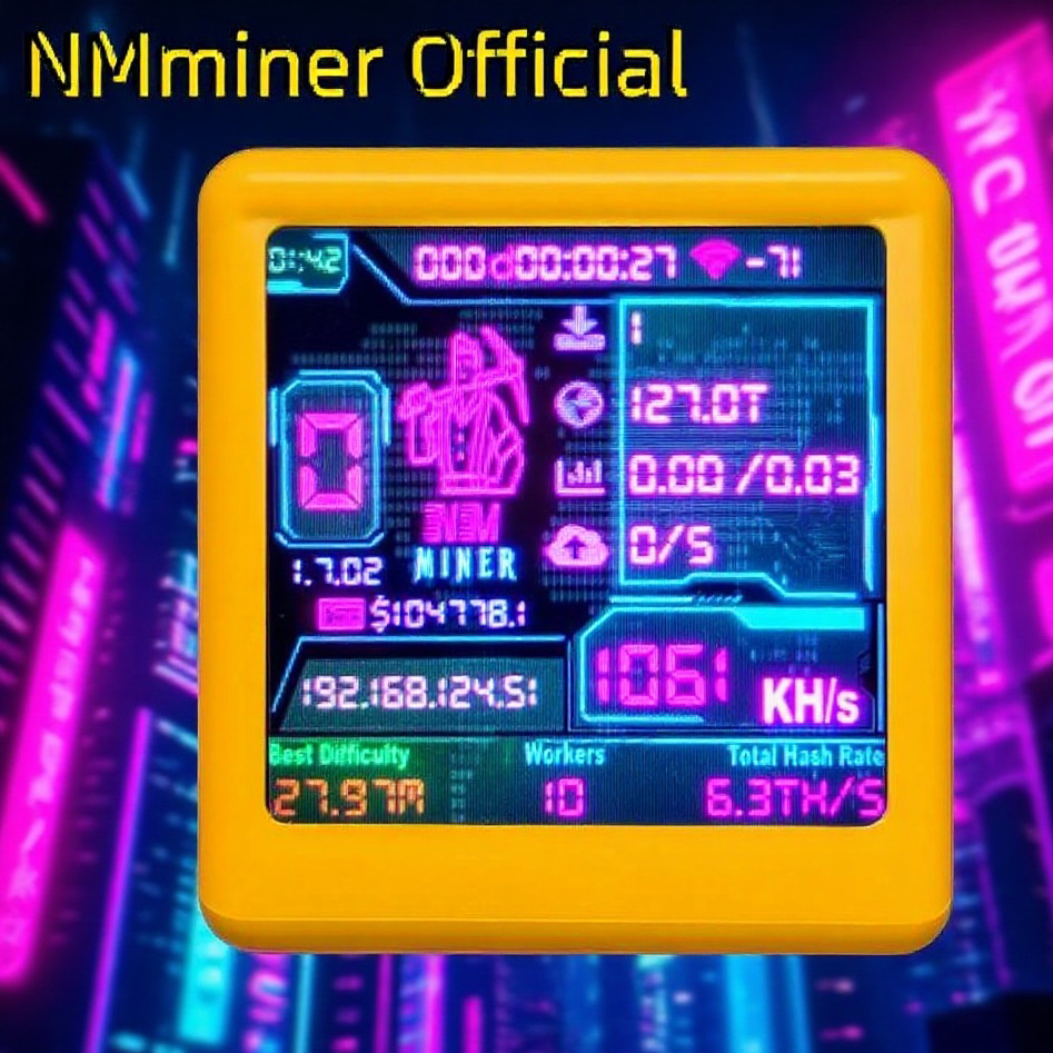 NM TV NMMiner Officail Smart T – обзор и цена Smart Home Esp32