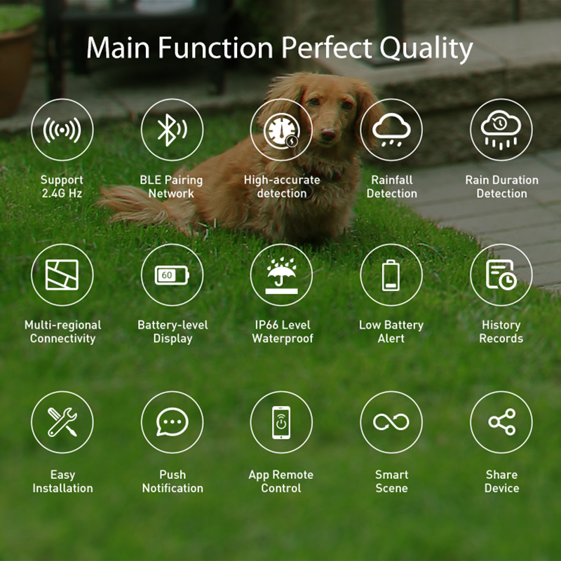 WiFi Rain Sensor Rainfall Dura – обзор и цена Smart Home News