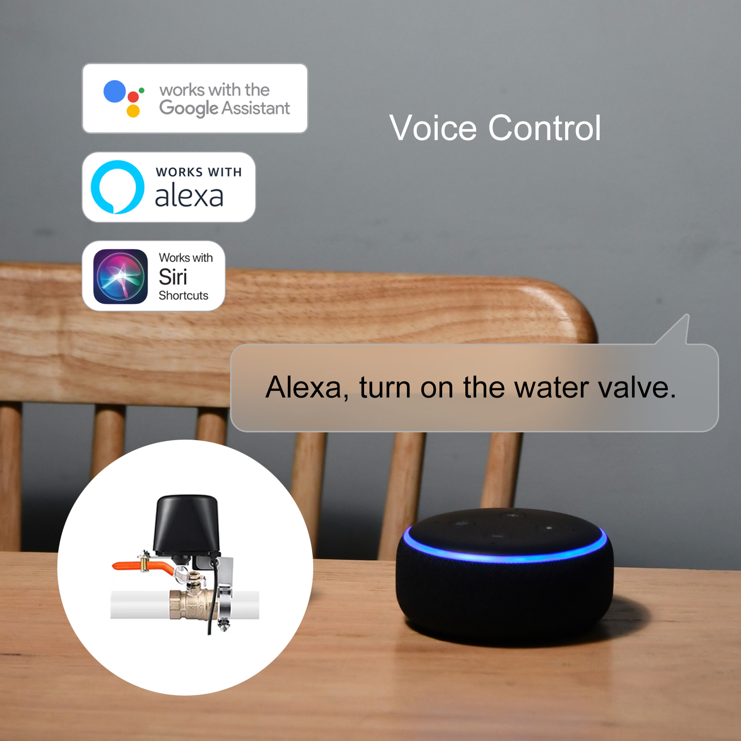 ZigBee Water/Gas Valve Remote  – обзор и цена Smart Home Kit