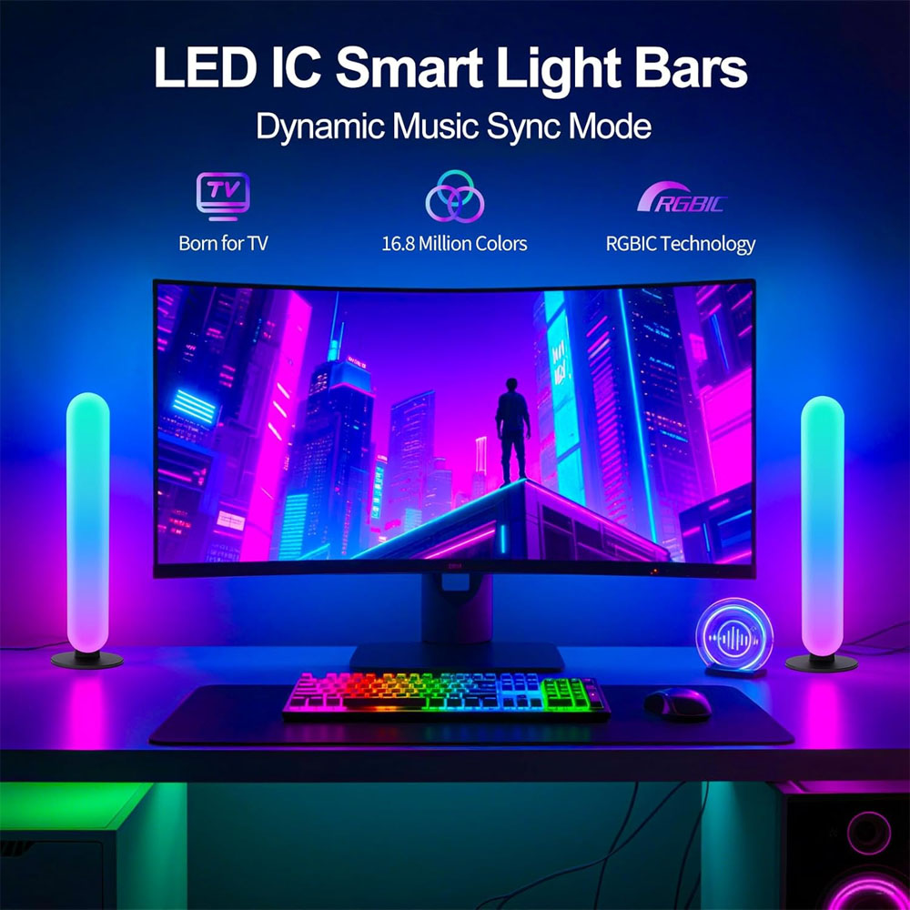1/2/3Pcs Smart LED Light Bar,1 – обзор и цена Smart Bulb