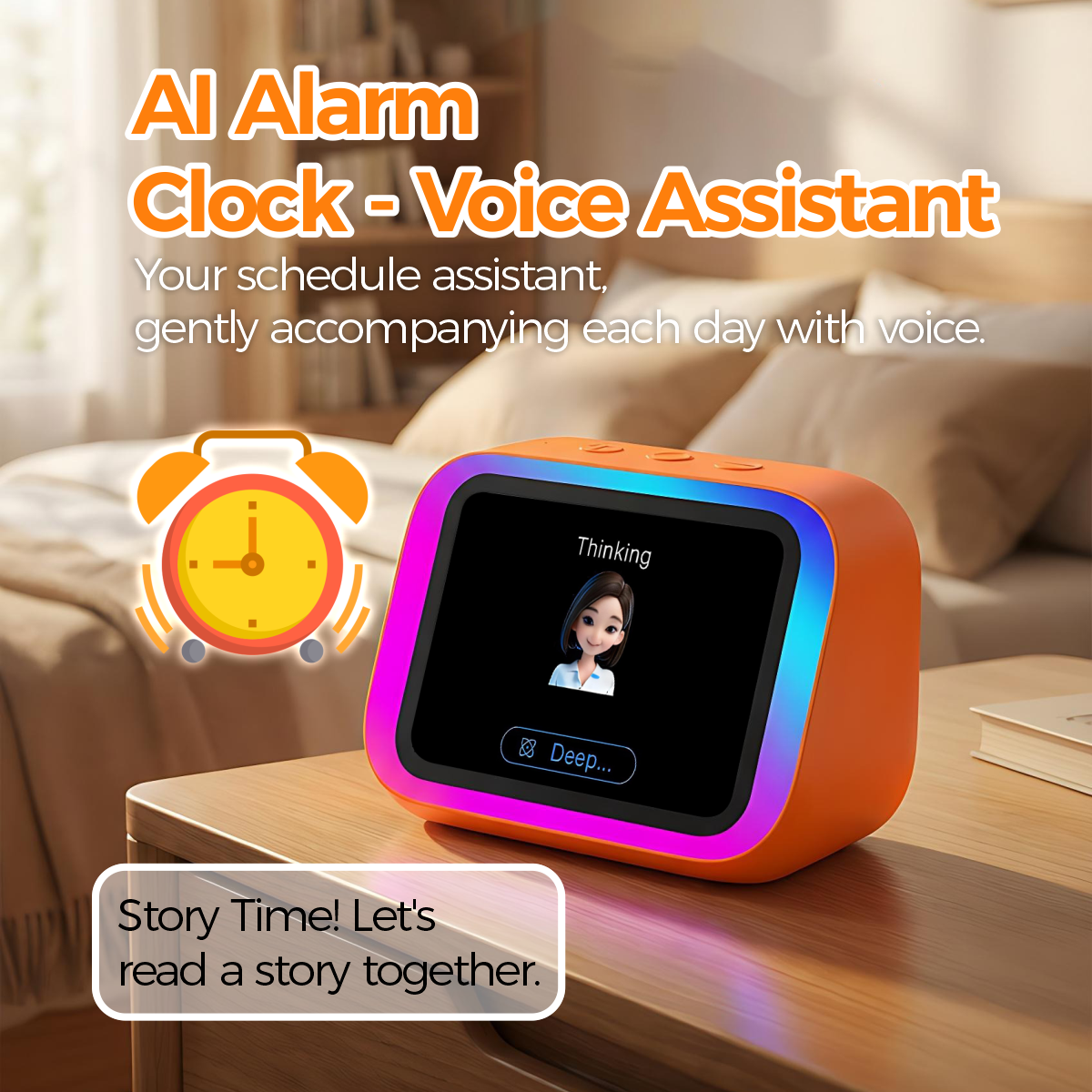AI Bluetooth Speaker 5.4 AI vo – обзор и цена Smart Home Room
