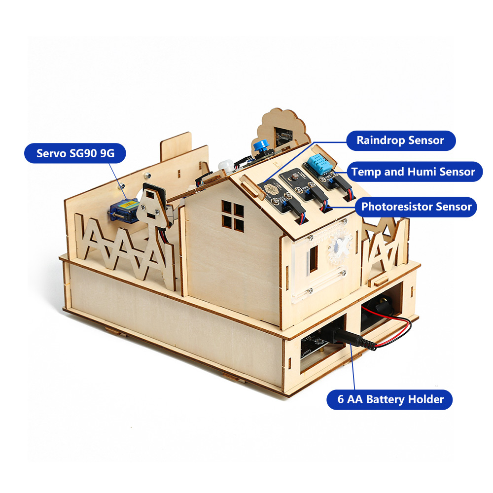 ACEBOTT DIY Smart Home Kit for – обзор и цена Smart Home Kit For Arduino