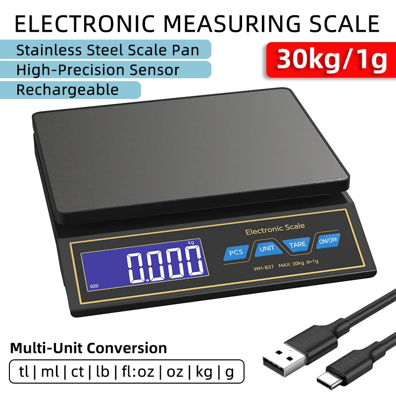 30kg/1g Digital Kitchen Scale  – обзор и цена Smart Home Utensils