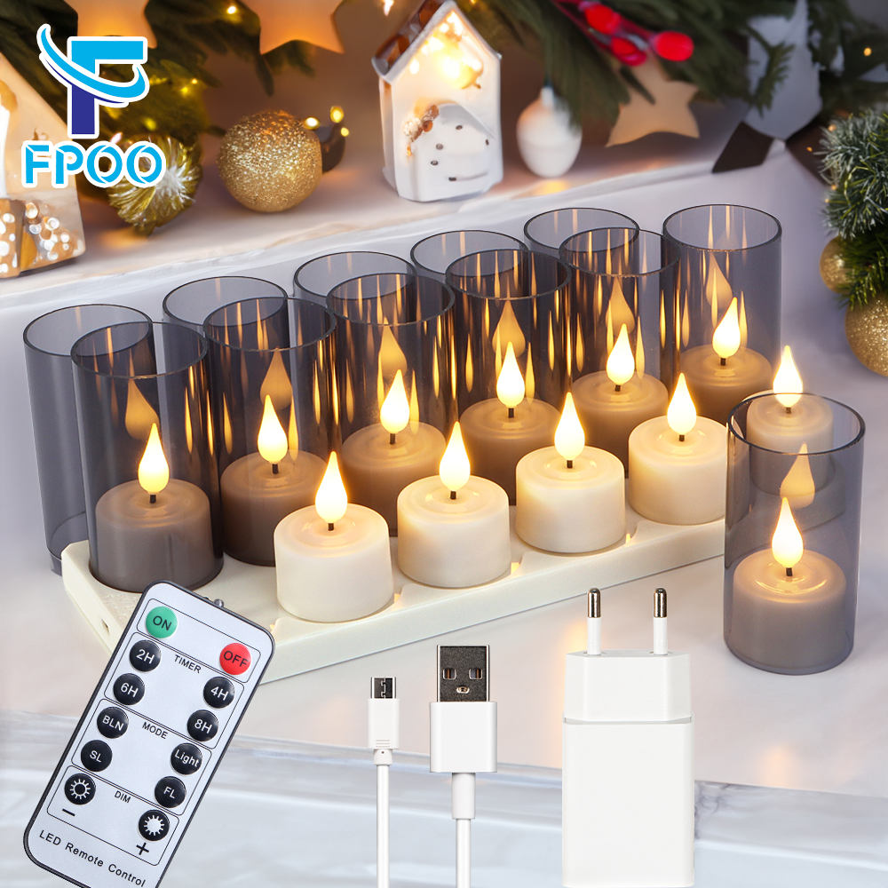 LED Candle Light Rechargeable  – обзор и цена Smart Home Room
