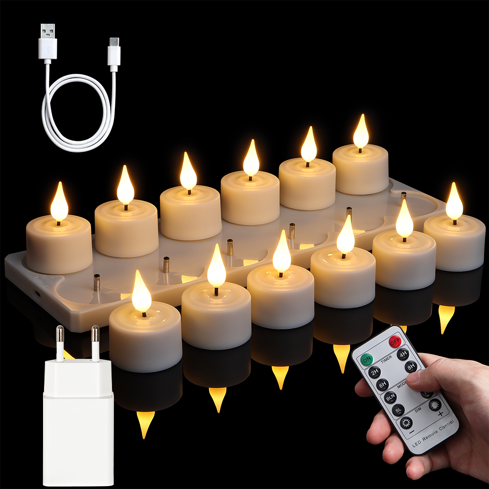 LED Candle Light Rechargeable  – обзор и цена Smart Home Room