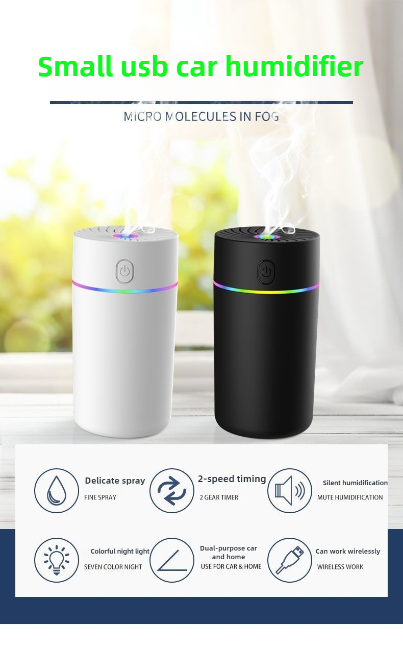 350mL Smart Car Diffuser Humid – обзор и цена Smart Humidifier