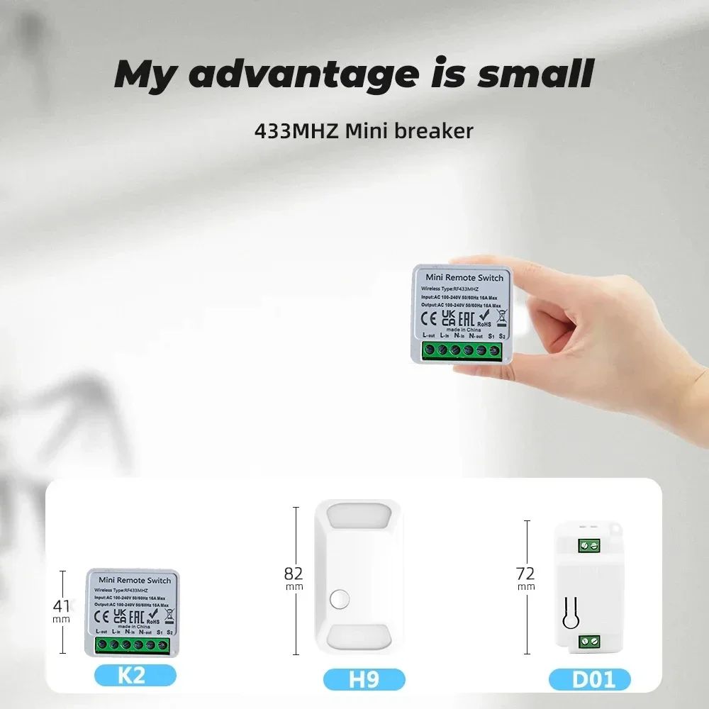 433Mhz RF 86 Wall Panel Switch – обзор и цена Smart Home Ventilation