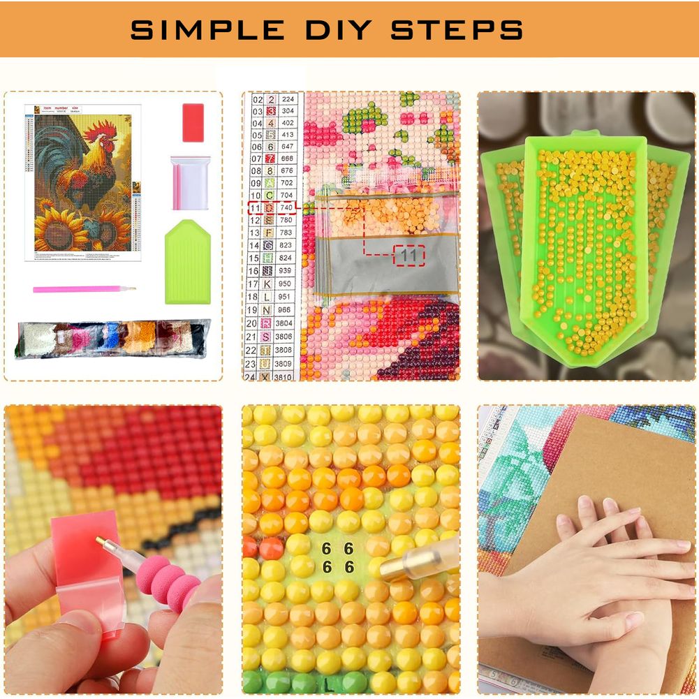 Square Diamond Painting Set fo – обзор и цена Smart Home Poster