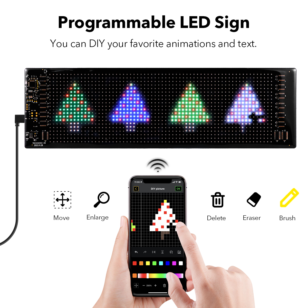 Smart APP Control LED Pixel Ma – обзор и цена Smart Bulb