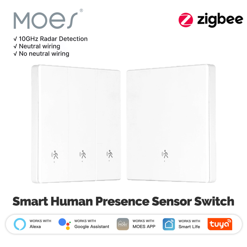 MOES Tuya ZigBee Smart Human P – обзор и цена Smart Home Retrofit
