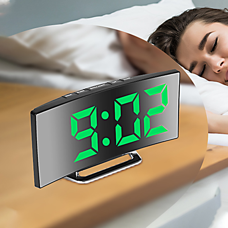 LED Digital Alarm Clock Curved – обзор и цена Smart Home Retrofit