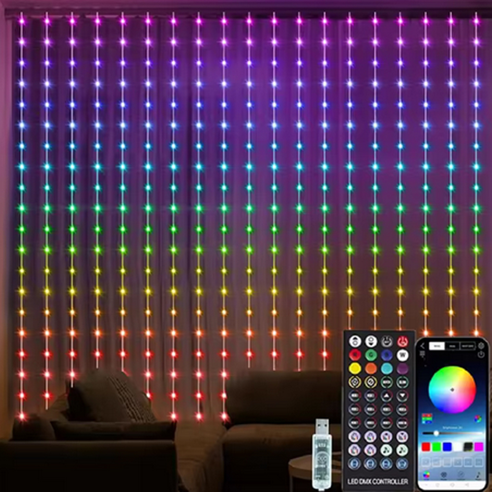 3M RGB Smart LED Curtain Light – обзор и цена Smart Bulb