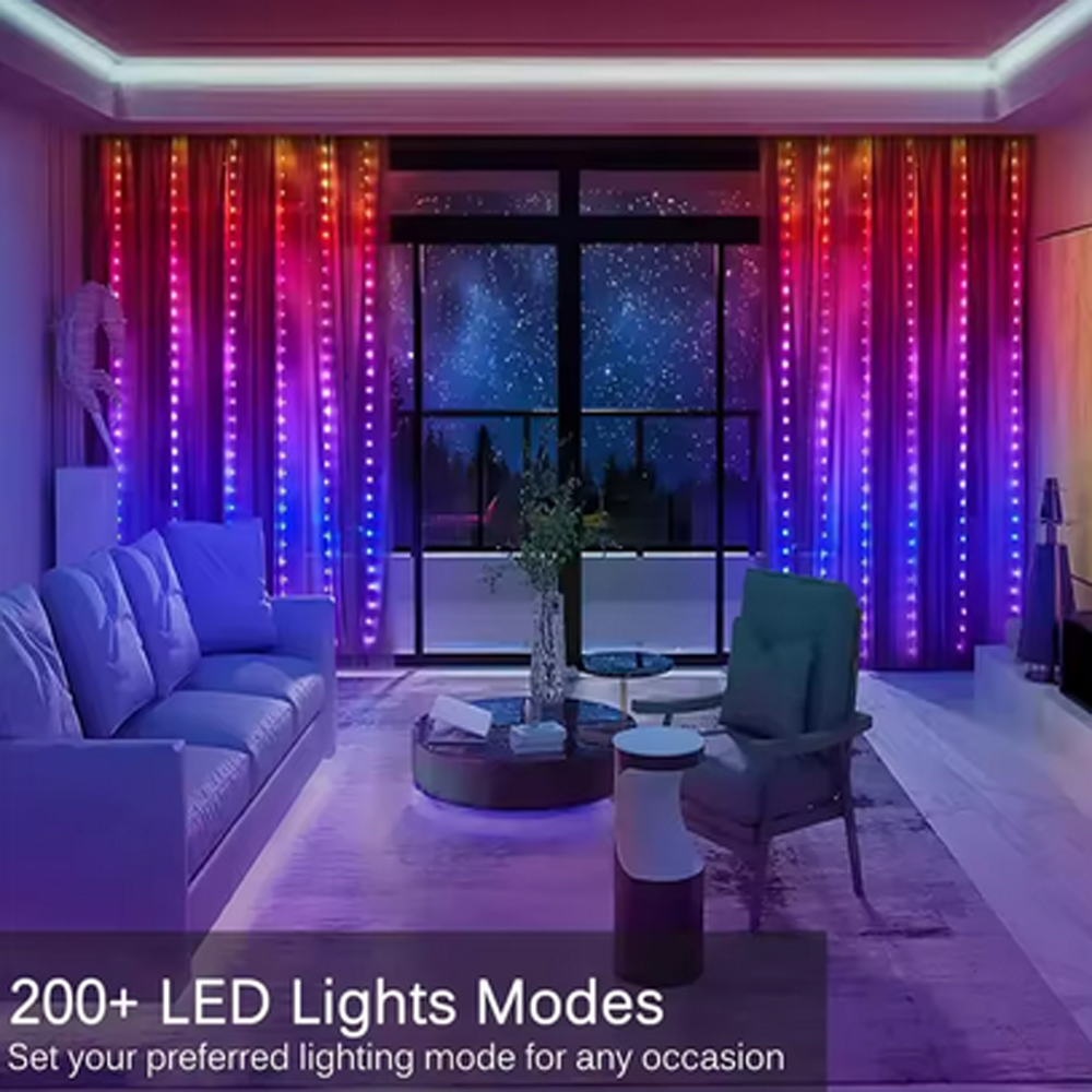 3M RGB Smart LED Curtain Light – обзор и цена Smart Bulb