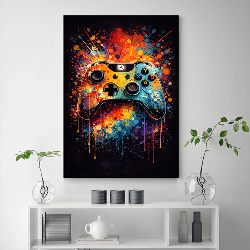 Modern Gaming Room Wall Art Re – обзор и цена Smart Home Poster