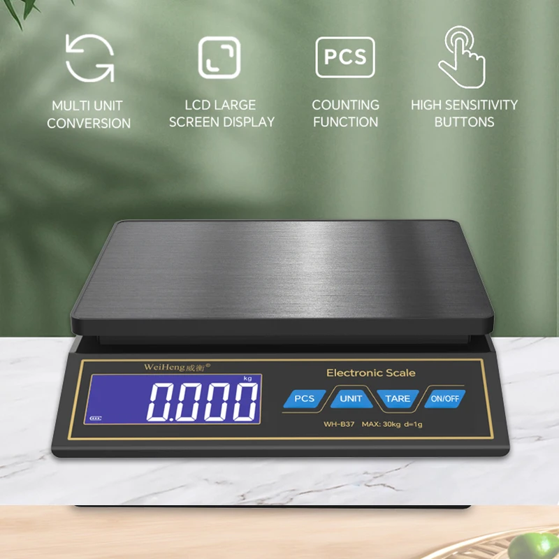 LCD Digital Kitchen Scale 30kg – обзор и цена Smart Home Utensils