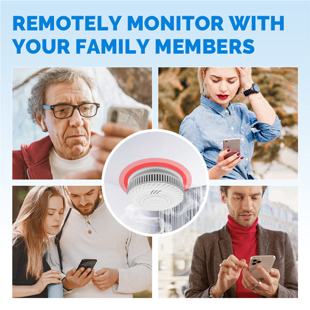 LELLKI WiFi Smoke Detector Lon – обзор и цена Smart Smoke Detector