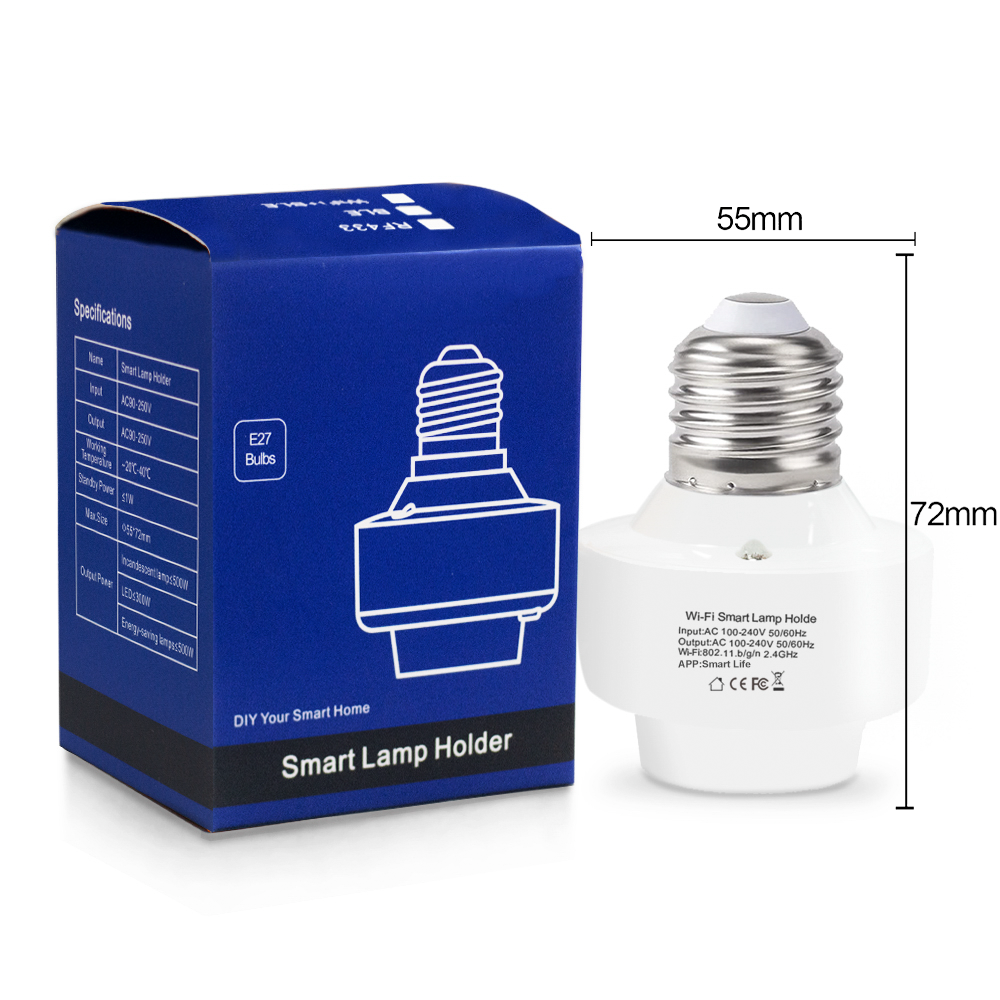 Tuya Smart E27 Socket Switch A – обзор и цена Smart Bulb