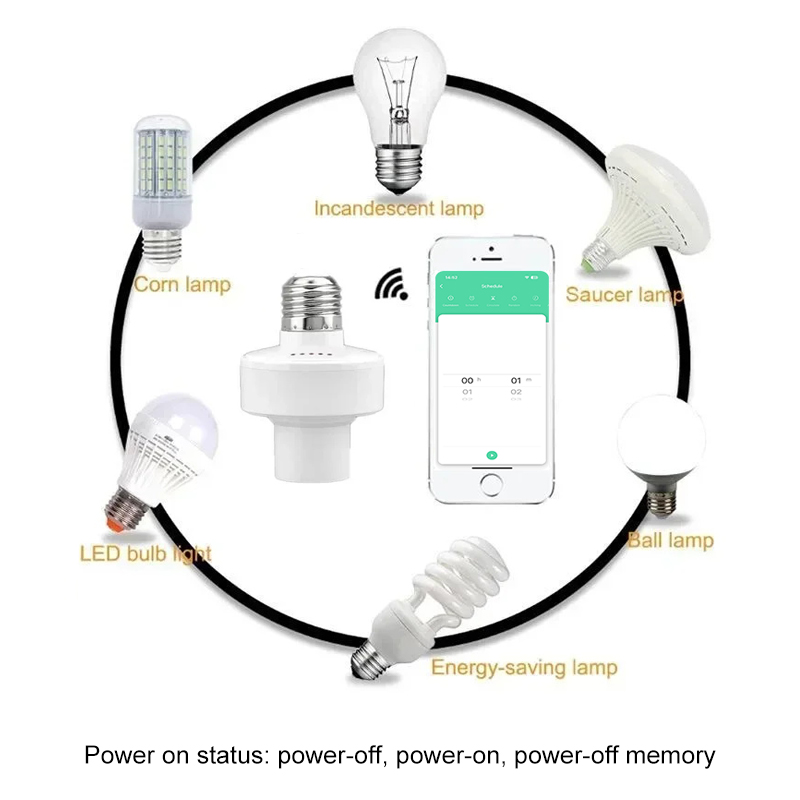 Tuya Smart E27 Socket Switch A – обзор и цена Smart Bulb