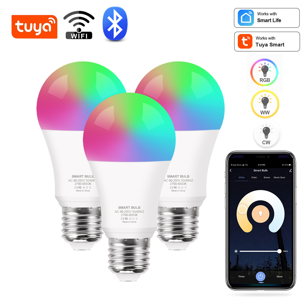 Tuya Wifi/Bluetooth Smart Bulb – обзор и цена Smart Bulb