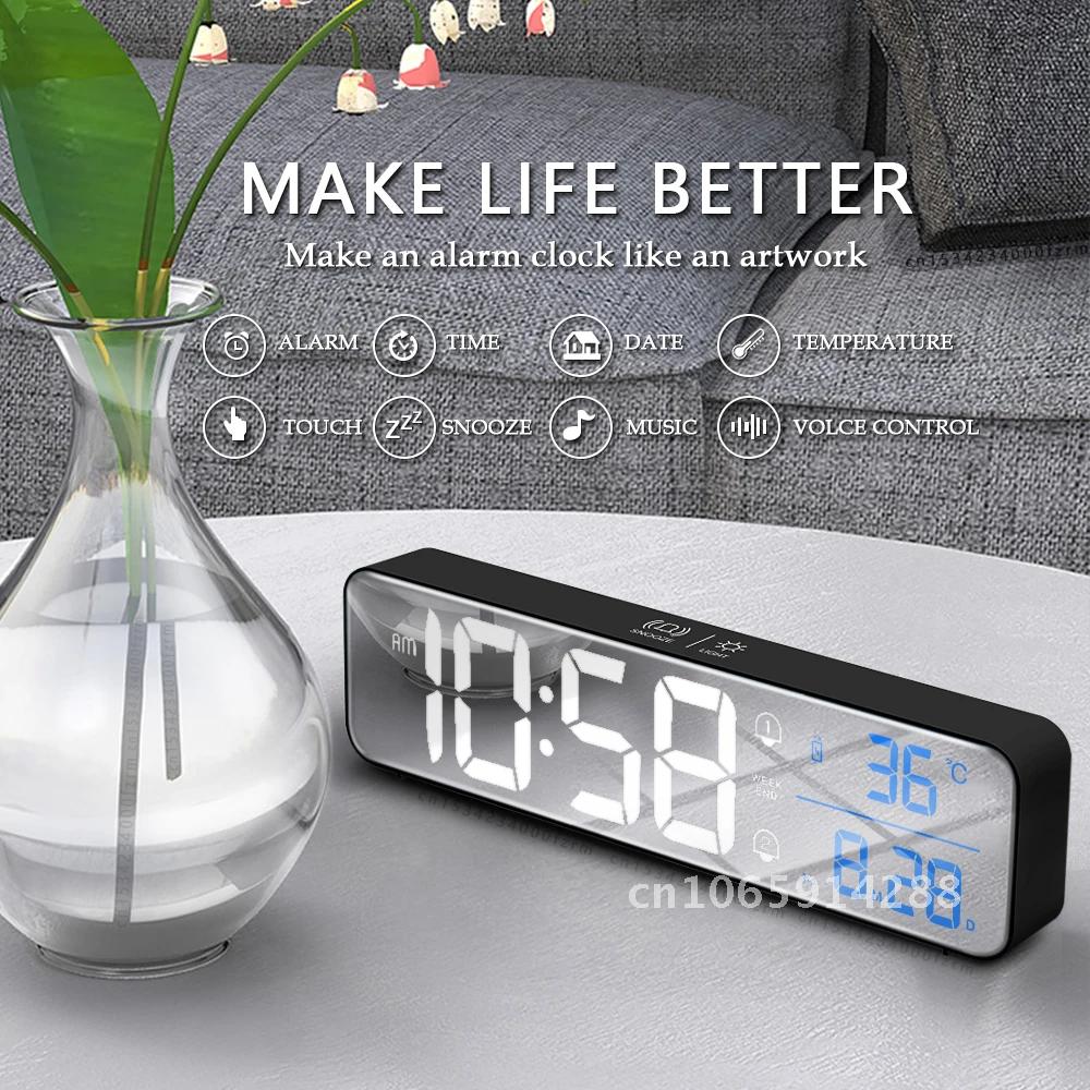Music Alarm Digital LED Clock  – обзор и цена Smart Home Retrofit