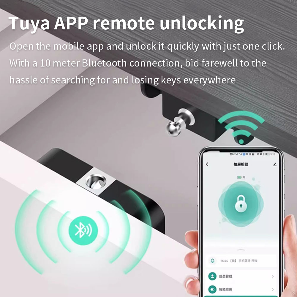 Tuya Hidden Cabinet Lock RFID  – обзор и цена Smart Home Lock