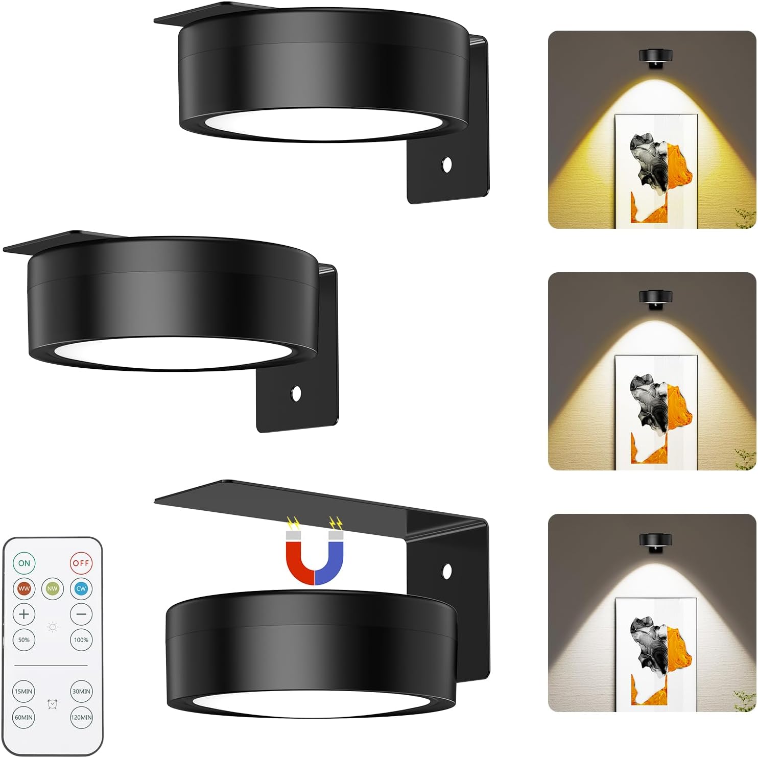 3PCS LED Cabinet Lights Magnet – обзор и цена Smart Home Poster