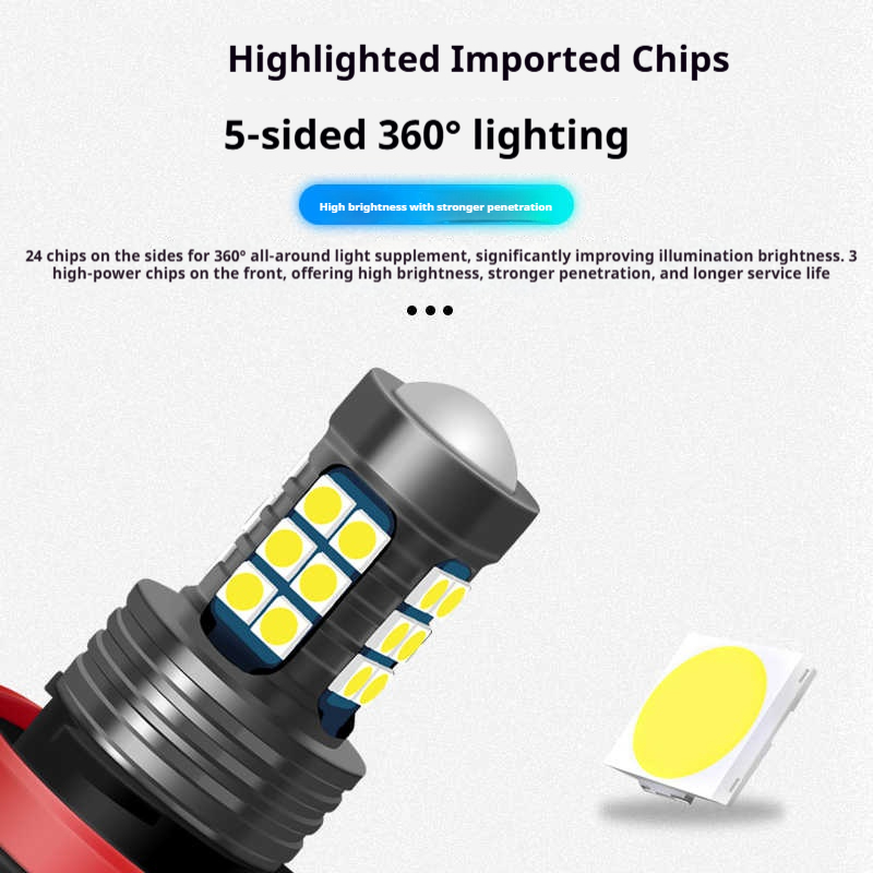 Front Fog Light 2pcs LED Bulb  – обзор и цена Smart Bulb